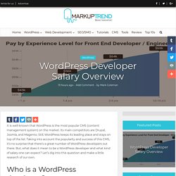 WordPress Developer Salary Overview