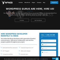 Hire WordPress Theme Developer