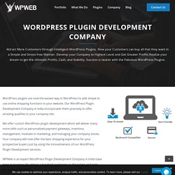 Custom WordPress Plugin Development Company India, USA