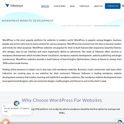 Wordpress website development