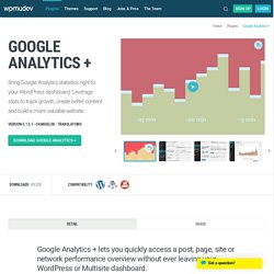 Google Analytics for WordPress MU - Sitewide AND single blog sol