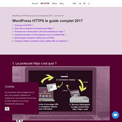 WordPress HTTPS le guide complet pour les blogs et sites WordPress