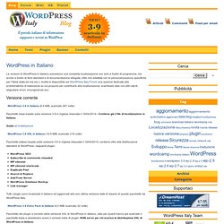 WordPress in Italiano » WordPress Italy