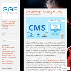 WordPress: The King of CMS