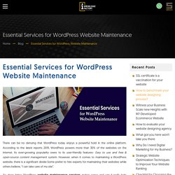 WordPress Website Maintenance Services in Pune, India