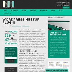 Wordpress Meetup Plugin