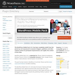 WordPress Mobile Pack