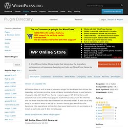 WP Online Store