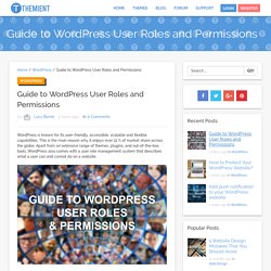 Guide to WordPress User Roles and Permissions - Themient