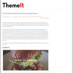 wordpress blog themes