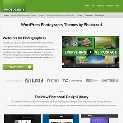 WordPress Photography Themes by Photocrati