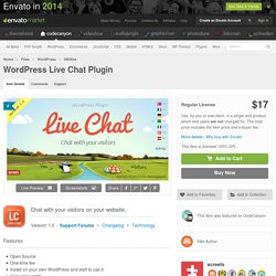 WordPress Live Chat Plugin