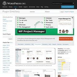 Wordpress project manager jobs