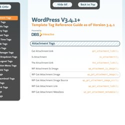 Wordpress Reference Guide 3.0+