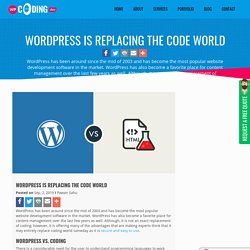 WordPress Is Replacing The Code World