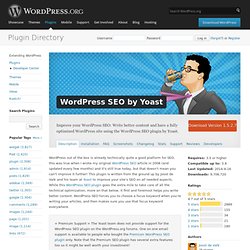 WordPress SEO by Yoast