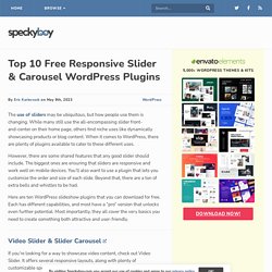 Top 10 Content Slider Plugins for Wordpress