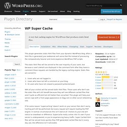 WP Super Cache