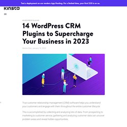 5 CRM Plugins for WordPress - Supercharge Your Business