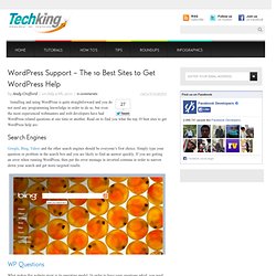 WordPress Support – The 10 Best Sites to Get WordPress Help