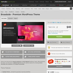 Broadside - Premium WordPress Theme