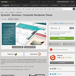 DynamiX - Premium Wordpress Theme
