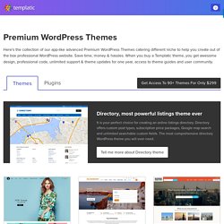 Premium Wordpress Themes