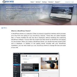 WordPress Themes - WordPress Tutorials?