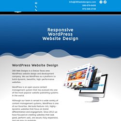 Responsive WordPress Website Design
