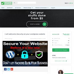 Secure Wordpress Website from Hacker