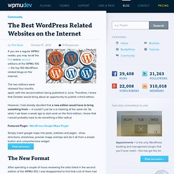 The Best WordPress Related Websites on the Internet