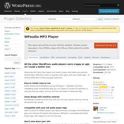 WPaudio MP3 Player