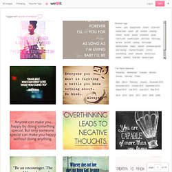 Images, photos and videos tagged with words of wisdom on we heart it / visual bookmark