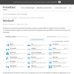 Wordwall – PortailEduc