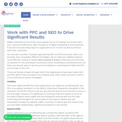 Work with PPC and SEO to Drive Significant Results