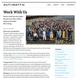 Jobs « Automattic