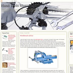 Workbench Advise - Hand Tools Manufacturer