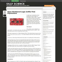 Open Workbench Logic Sniffer First Impressions « Silly Science