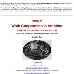 Worker Cooperatives