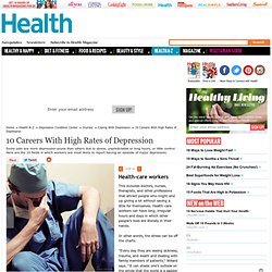 care workers - 10 Careers With High Rates of Depression