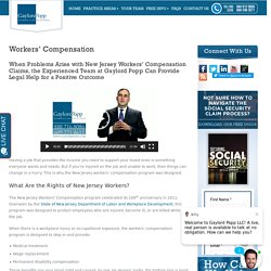 New Jersey Workers’ Compensation Lawyer: Gaylord Popp LLC