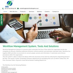 Best Workflow Management Solutions from Stockholding DMS