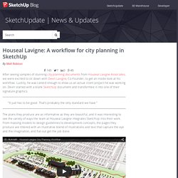 Houseal Lavigne: A workflow for city planning in SketchUp