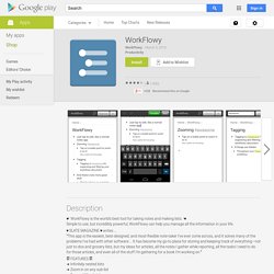 WorkFlowy - Android Apps on Google Play