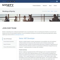 Careers at Nymity