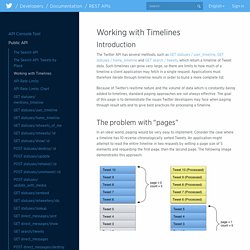 Working with Timelines
