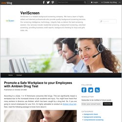 Promote a Safe Workplace to your Employees with Ambien Drug Test
