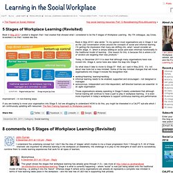 » 5 Stages of Workplace Learning (Revisited) Learning in the Social Workplace