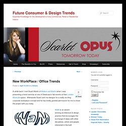 New WorkPlace / Office Trends @ Scarlet Opus Trends Blog
