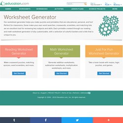 Making quizzes and worksheets | Pearltrees